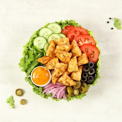 Aloo Patty Salad