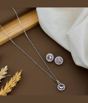 MGSV Silver Pendant set ( Pack of 1 )