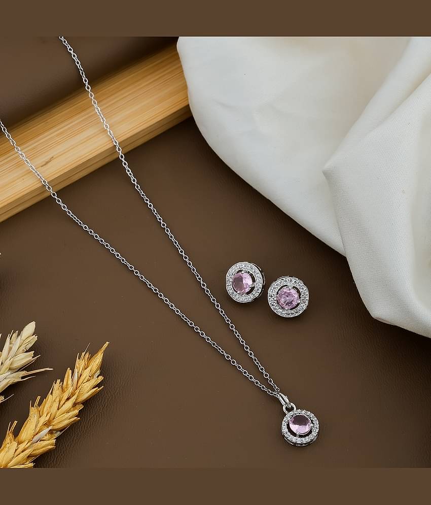 MGSV Silver Pendant set ( Pack of 1 )