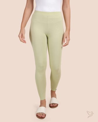 Viscose Ankle Legging - GreenTurtle-M / GreenTurtle