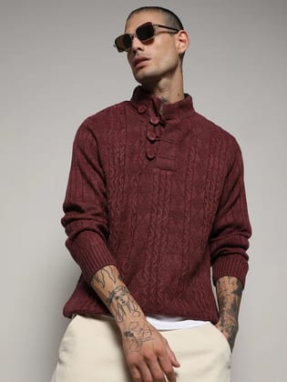 Rhombus Knit Sweater Rhombus Knit Sweater