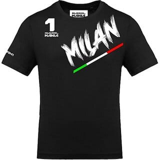 FastB Men Typography Round Neck Black T-Shirt