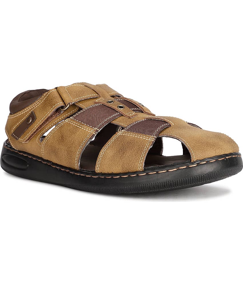 Bata - Tan Men's Sandals