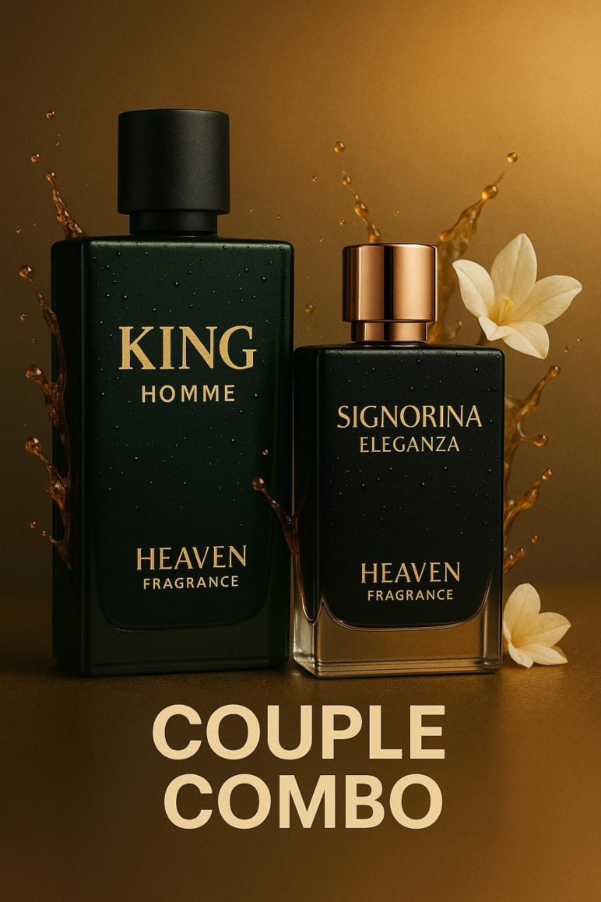 Heaven Fragrance Couple ComboCouple Combo Perfume Set