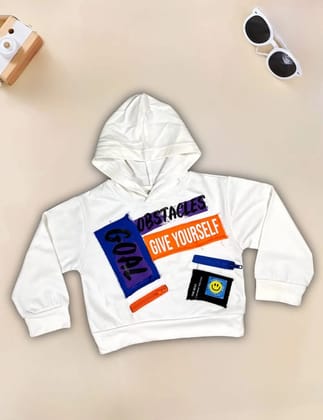 Girls Imported Top [GT-648] (4-12Years)-4-5Y (Size - 24) / White / Looper