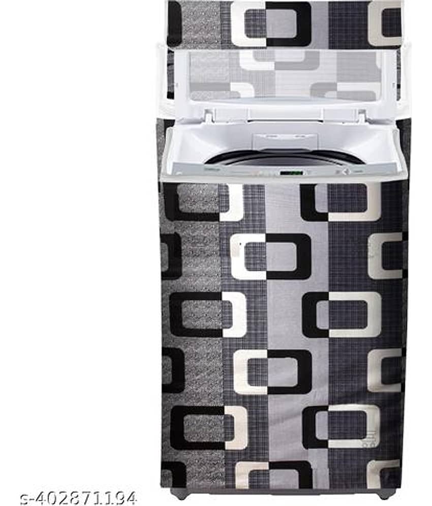 ENTICE Fully Automatic Washing Machine Cover Compatiable For 6 kg - Grey
