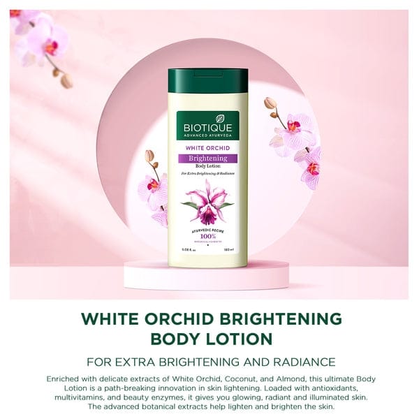 Biotique White Orchid Brightening Body Lotion 300ml