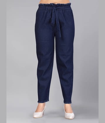 Aarika Girls Navy Blue Colour Denim Jeans