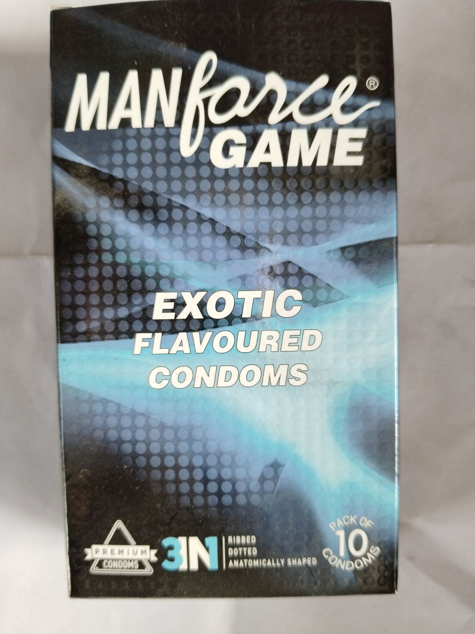 Man force Game Exotic Flavoured Condoms 