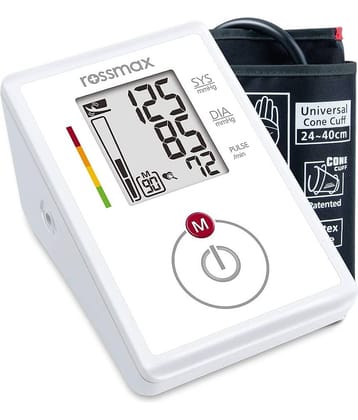 Rossmax CH155 Digital Blood Pressure Monitor BP Machine Accurate, Easy-to-Use, (White)