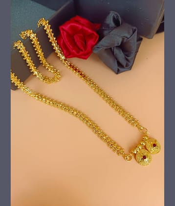 RANEM Golden Mangalsutra ( Pack of 1 )