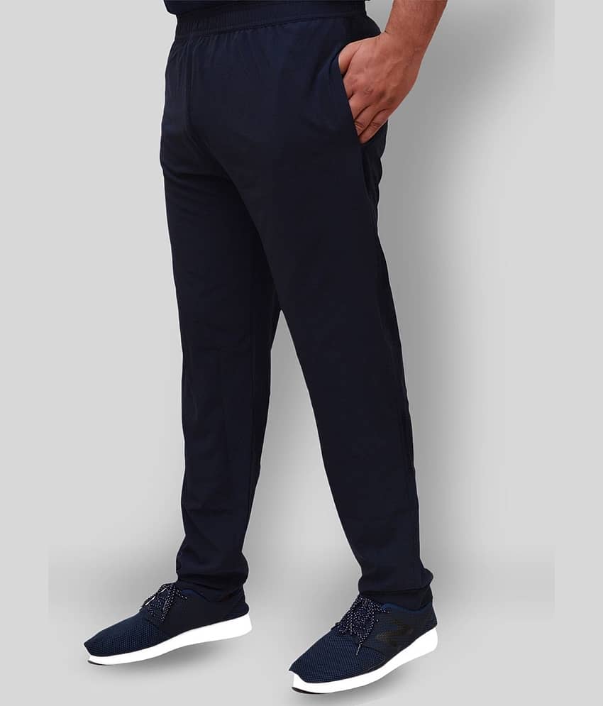 RANBOLT -  Navy Blue Polyester Men's Sports Trackpants ( Pack of 1 )