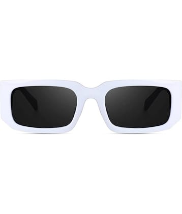 Creature Black Oversized Sunglasses ( Pack of 1 )