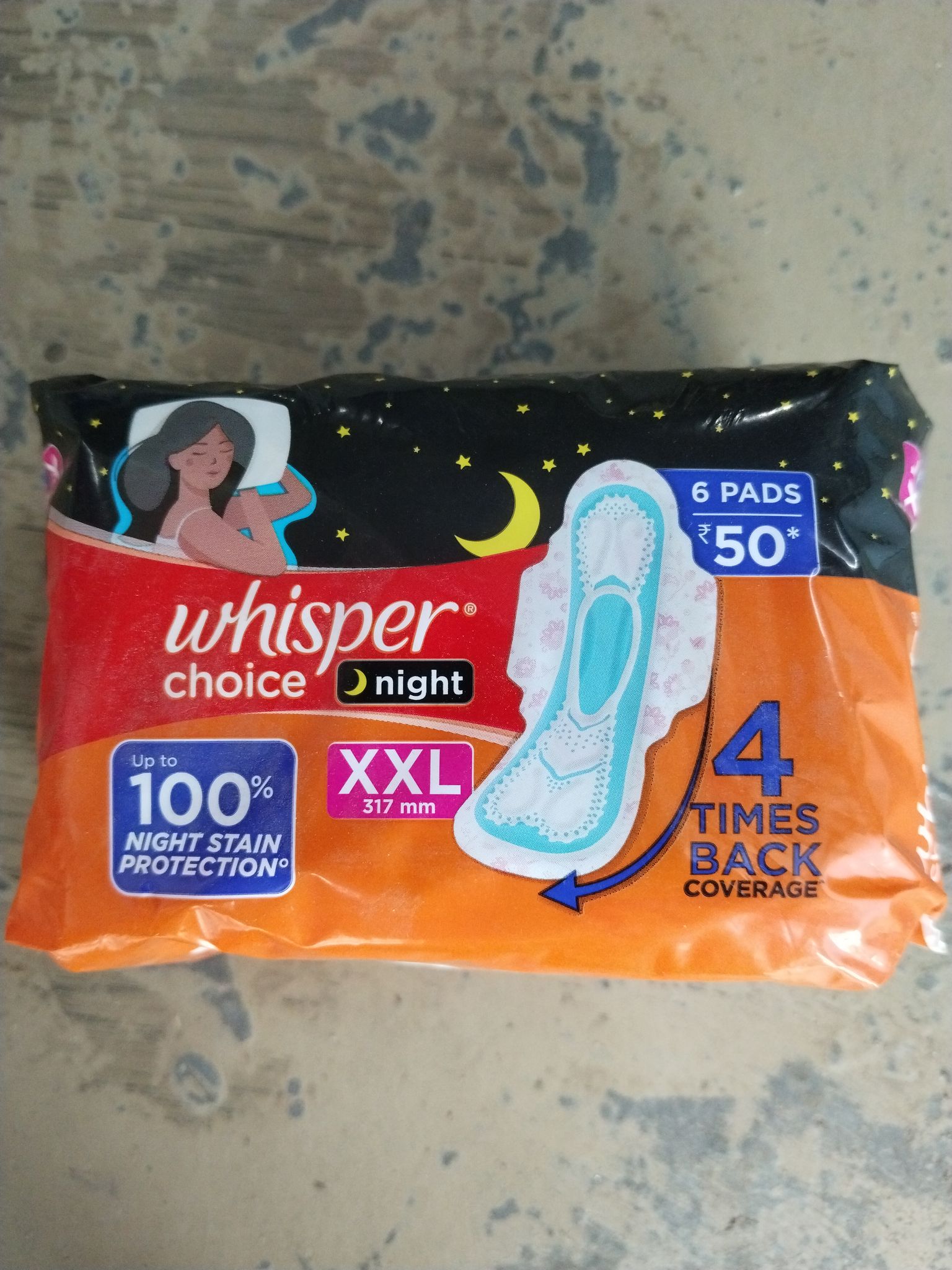 Whisper choice night xxl 317mm