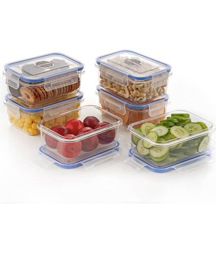 iview kitchenware Plastic Multi-Purpose Food Container, 500ml (6U)
