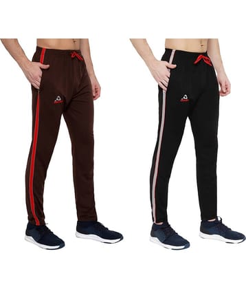 Golazo Nude Cotton Blend Men's Trackpants ( Pack of 2 )