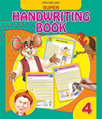 Super Hand Writing Book Part - 4 - Early Learning Book