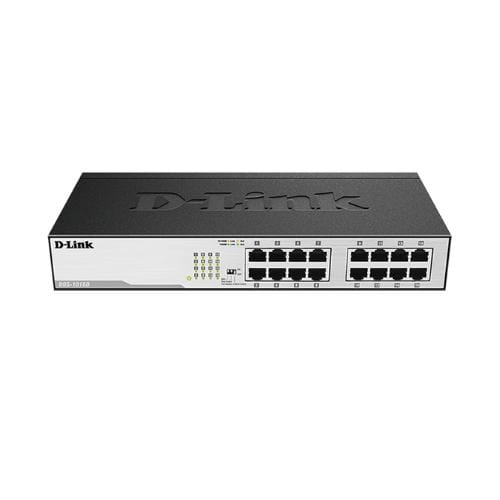 D-Link DGS-1016D 16-Port Gigabit Unmanaged Desktop Switch