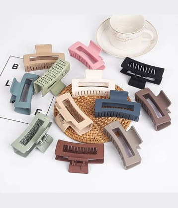 Rhosyn Multi Women's Hair Clip ( Pack of 12 )