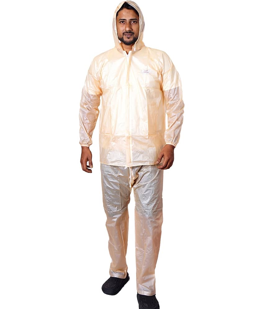Sindon Peach Nylon Men's Raincoat ( Pack of 1 )