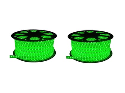 IMAGO 500 LEDs 5 m Green Rice Lights (Pack of 2)
