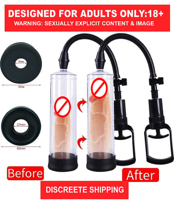 Penis Vacuum Manual power Pump Male Enhancement Enlarger Pump for Men - TIN PACK - IMPORTED\nvacuum pump for men
