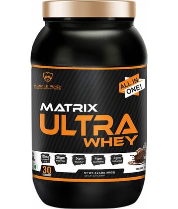 Muscle Punch | Ultra Matrix 100% Whey Isolate | Added Creatine 1 kg
