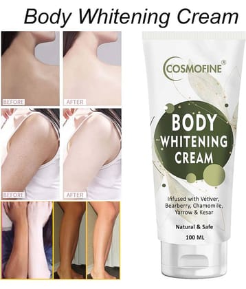 COSMOFINE Body Whitening Cream, Underarm Whitening Cream Day Cream All Skin Type Saffron ( 100 ml )
