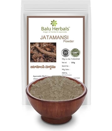 Balu Herbals Jatamamsi Powder 100G Powder 100 Gm