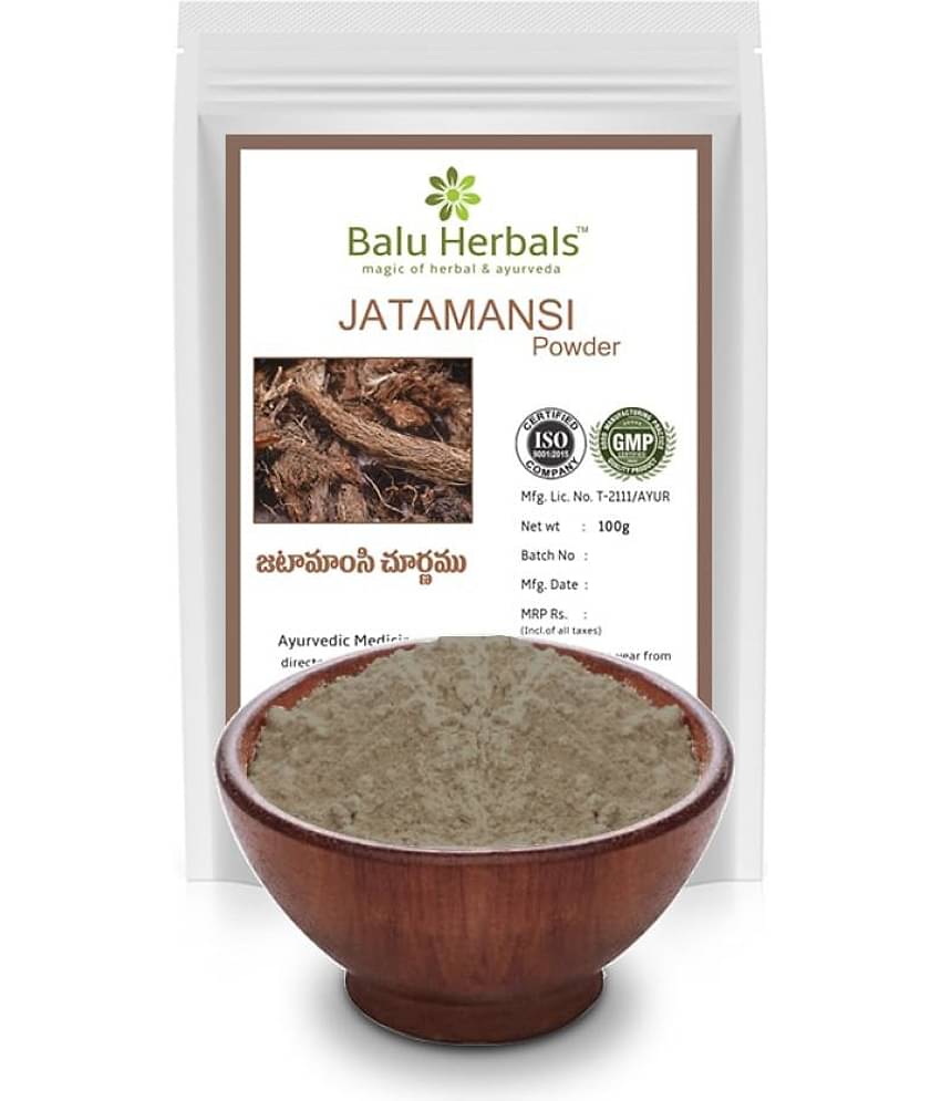 Balu Herbals Jatamamsi Powder 100G Powder 100 Gm