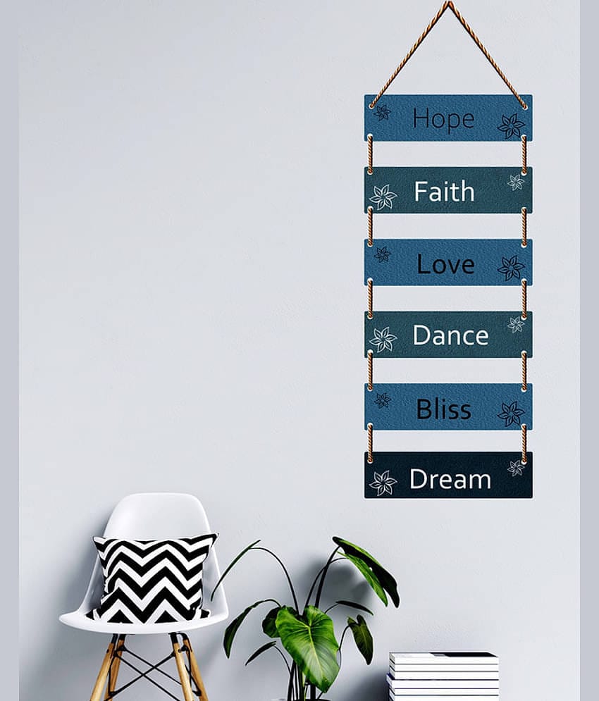 Saf Wood Rectangular Decoratives Panel Multi - Pack of 1