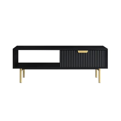 Sapa Wooden Center Table for Living Room In Black finish