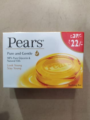 Pears Pure and gentle 98% pure glycerin & Bathing 