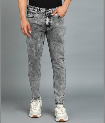 Urbano Fashion Slim Fit Washed Men's Jeans - Light Grey ( Pack of 1 )