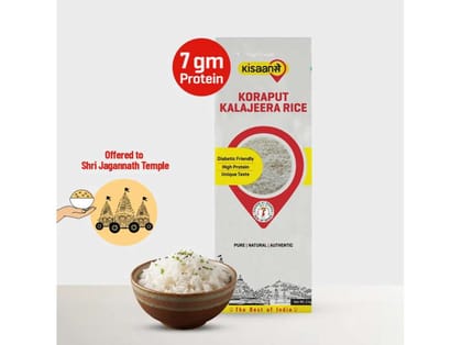 KisaanSay Koraput Kalajeera Rice - 2 Kilogram KisaanSay Koraput Kalajeera Rice - 2 Kilogram