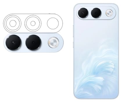 ISAAK Back Camera Lens Protector compatible for OPPO F35 5G (Pack of 1) ISAAK Back Camera Lens Protector compatible for OPPO F35 5G (Pack of 1)