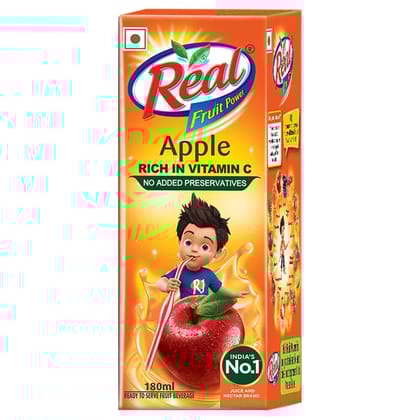Real Fruit Power Apple Juice 180ml
