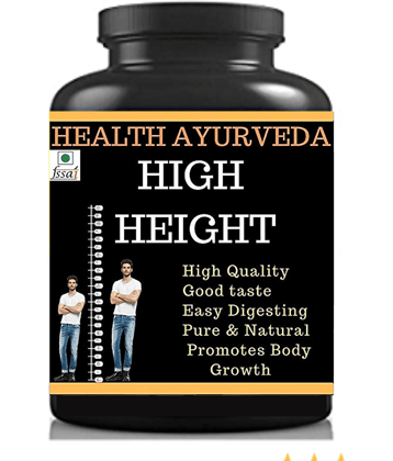 Health Ayurveda High Height | Height Increase Powder 100 gm Pack Of 1