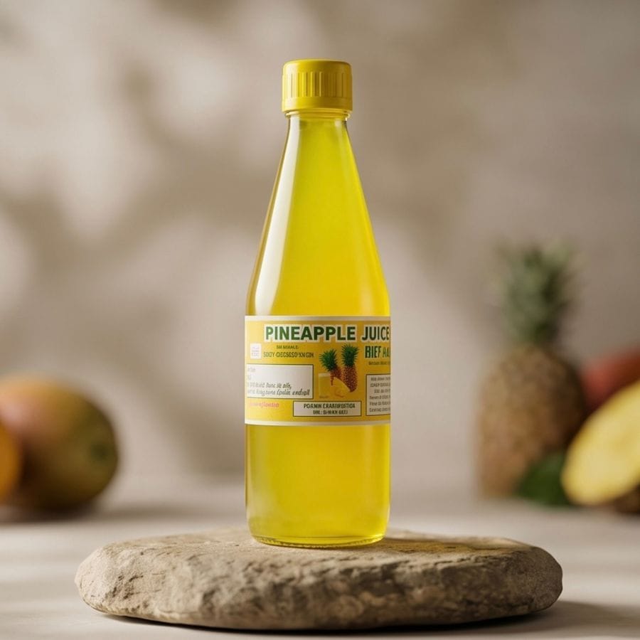 Pineapple Juice - 500 gm - One plastic bottle