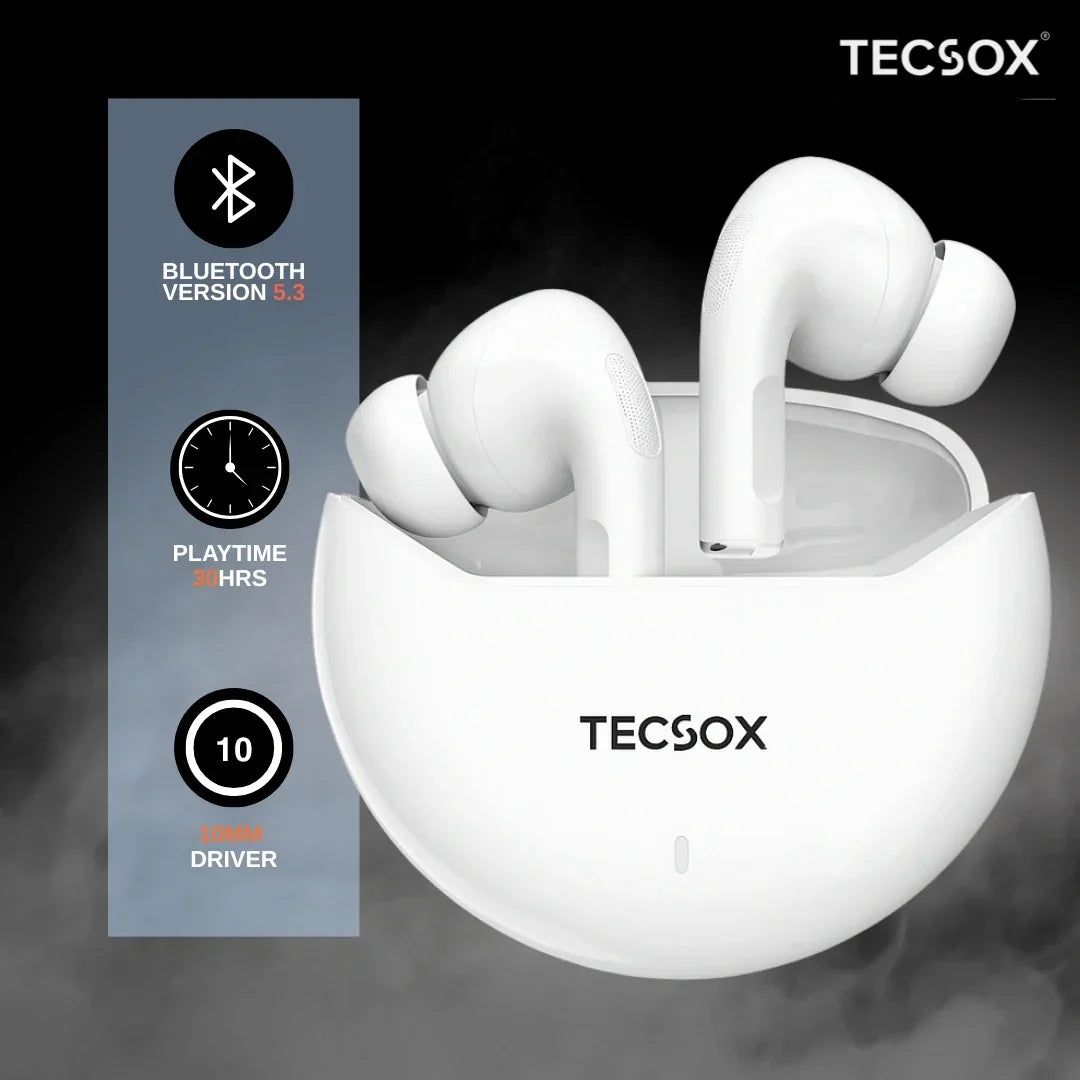 Buy TecSox Omega Wireless Earbud With Comfortable Fit