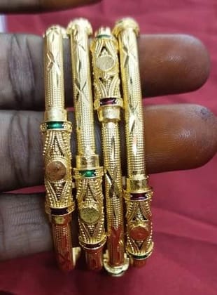 Elegant One Gram Gold Bangles