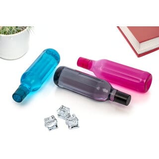 Plastic prism design Water bottle set of 3 pcs BPA free reusable easy to carry