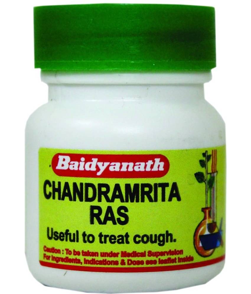 Baidyanath Chandramrit Ras Tablet 40 No.S Pack of 3
