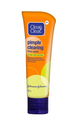 Clean & Clear Pimple Clearing Face Wash - 80G
