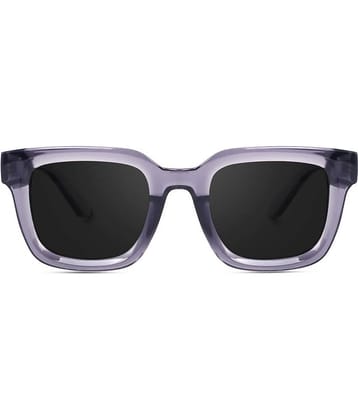 Peter Jones Light Grey Square Sunglasses ( Pack of 1 )