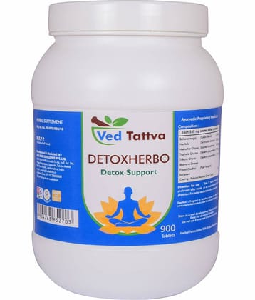 Ved Tattva Detoxherbo Tablet 900 No.S Pack of 1
