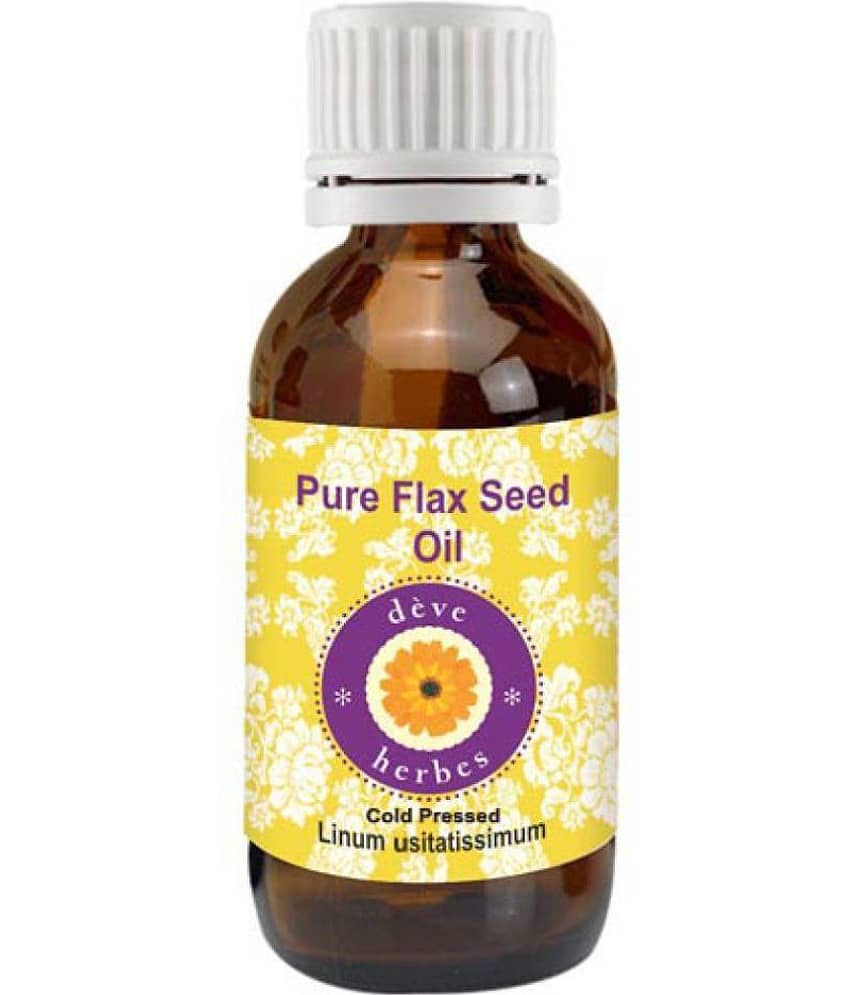 Deve Herbes Pure Flax Seed Carrier Oil 50 ml