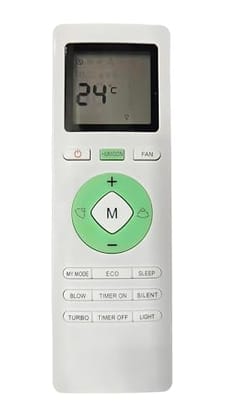 Ehop AC-233B Compatible Remote Control for Lloyd Inverter AC with Humicon Function (Old Remote Must be Exactly Same for it to Work)