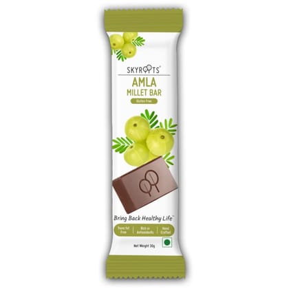 Skyroots Hazelnut Millet Bar, 30 gm