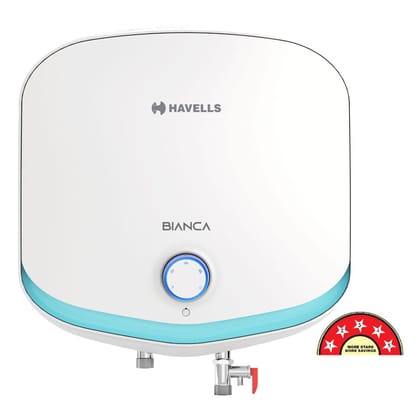 HAVELLS BIANCA 25L VERTICAL STORAGE WATER HEATER HAVELLS BIANCA 25L VERTICAL STORAGE WATER HEATER - White HAVELLS BIANCA 25L VERTICAL STORAGE WATER HEATER HAVELLS BIANCA 25L VERTICAL STORAGE WATER HEATER - White